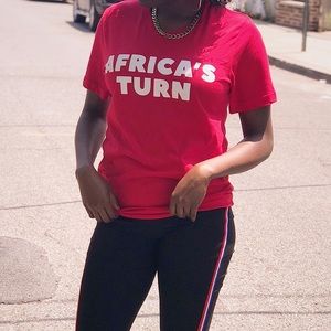 Africa’s Turn Short Sleeve Unisex T-Shirt
